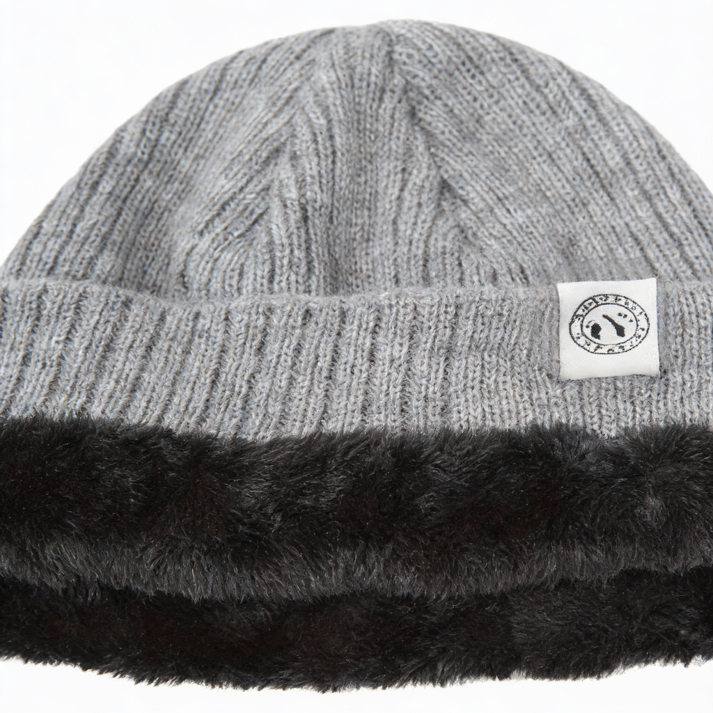 Pandaize Classic Bigfoot Unisex Fleece Beanie - Coldproof, Lightweight & Stylish for Autumn/Winter