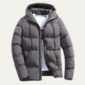 Thermal Men's Black Padded Down Winter Coat