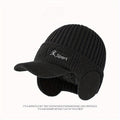 Pandaize Cozy Unisex Fleece-Lined Hat for Winter