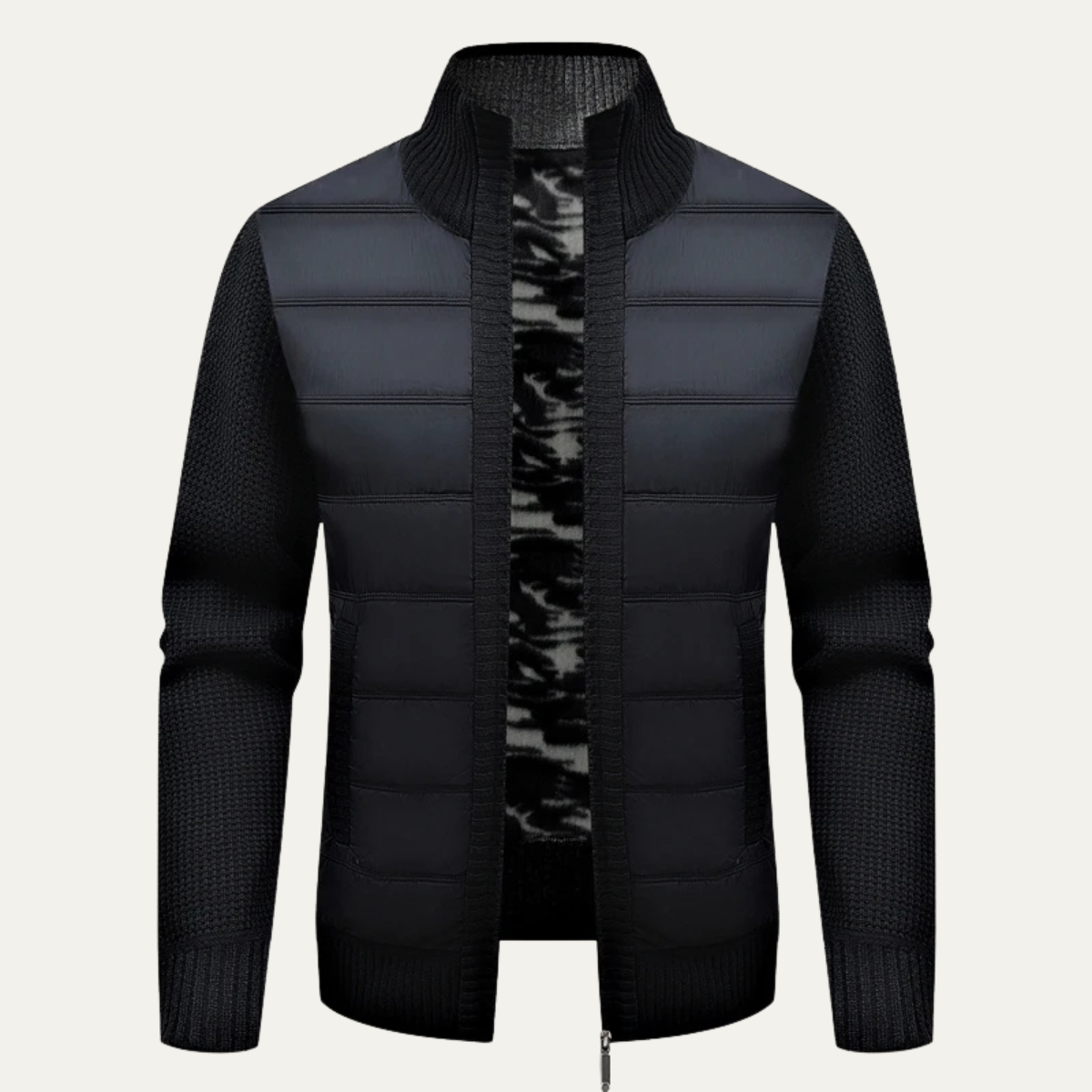 Thermal Men's Padded Quilted Winter Puffer Jacket