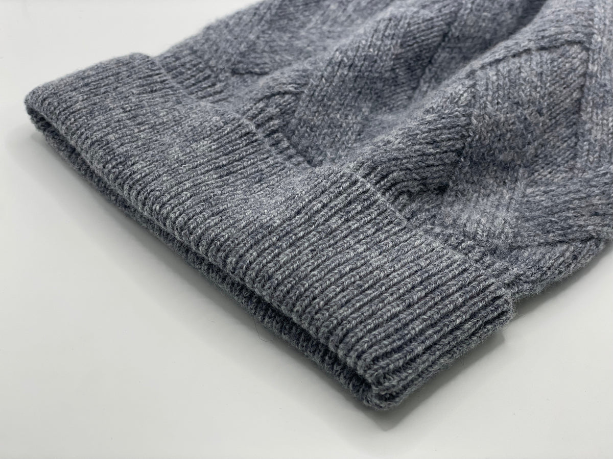 Pandaize Cashmere Winter Hat - Stylish, High-End, Soft Knit for Cold Weather
