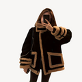 Ladies Warm Faux Fur Parka Coat