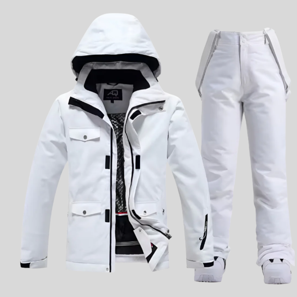 Warm Waterproof Ski Suit Women's Snow Jacket Pants Set