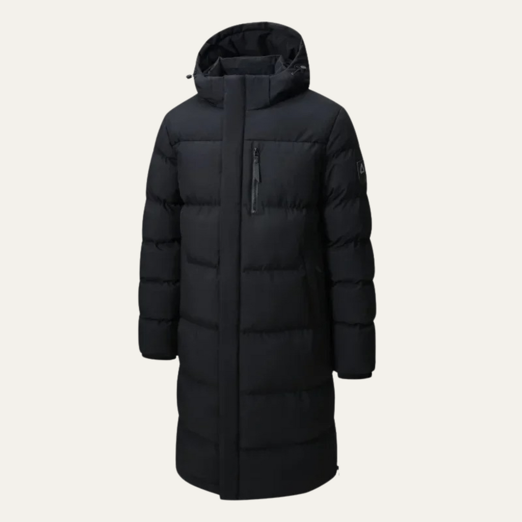 Warm Men's Down Filled Parka Jacket Coat