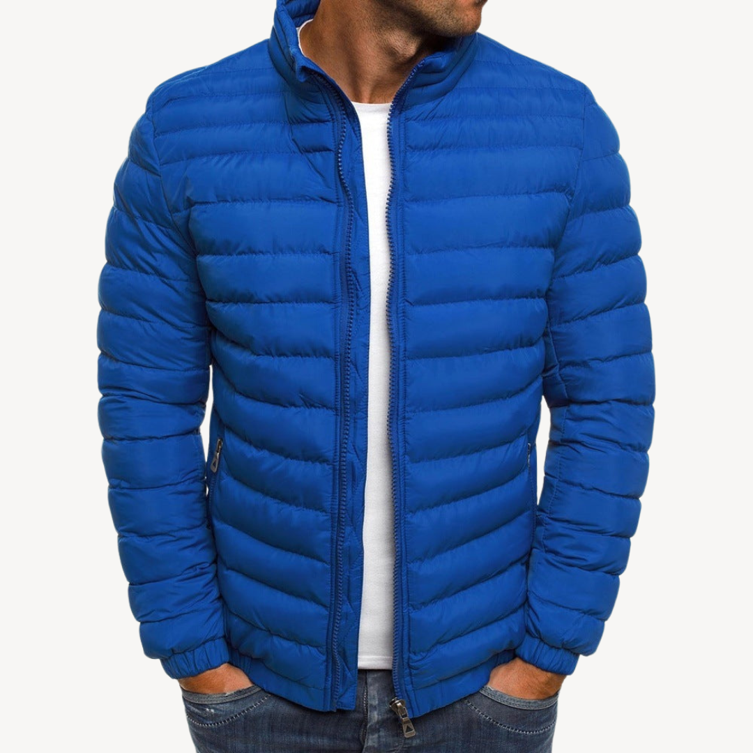 Men's Insulated Puffer Coat Warm & Stylish