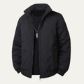 Thick Insulated Quilted Men's Winter Fleece Jacket
