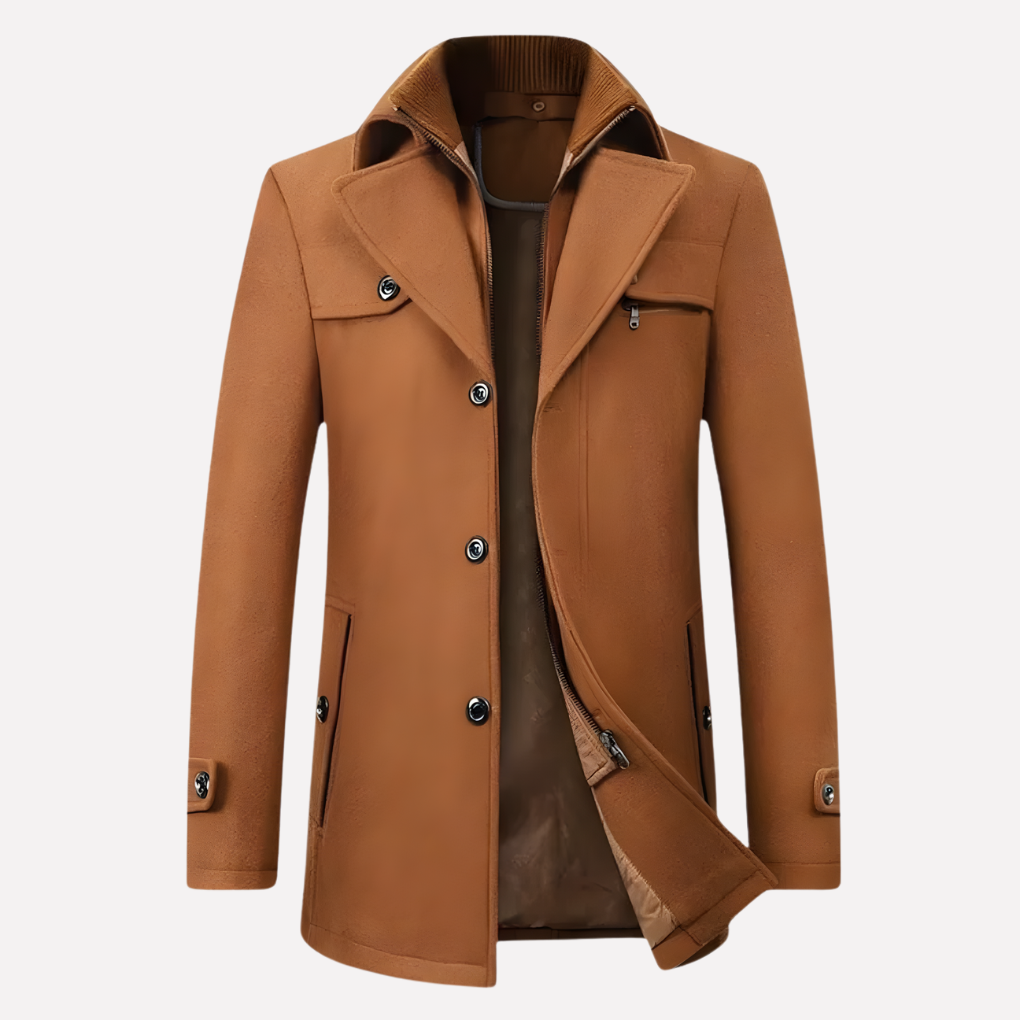 Warm Traditional Mens Winter Coat