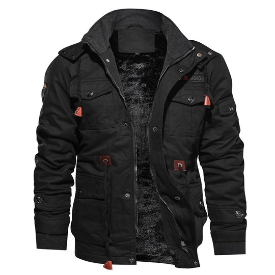 Waterproof Hooded Parka Jacket | Faux Fur Shoulder Jacket