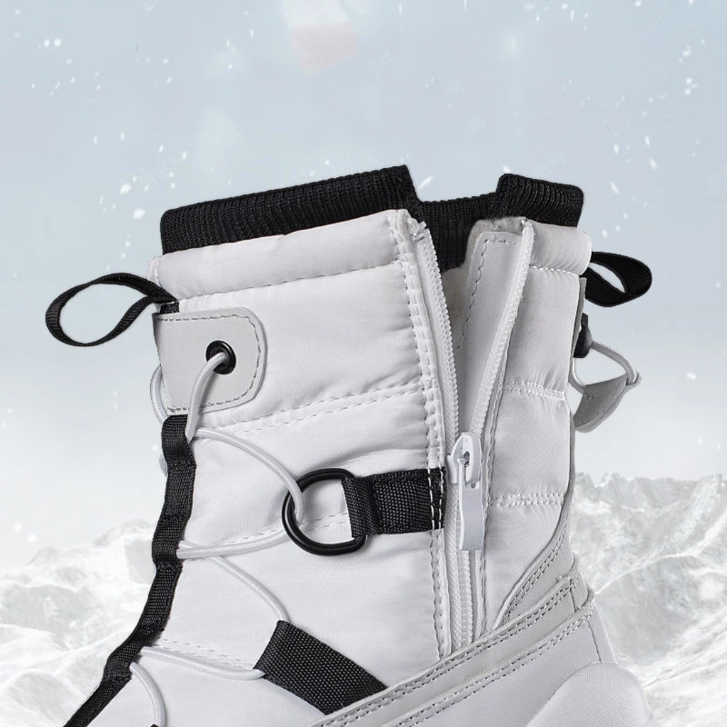 Warm Insulated Waterproof High Top Snow Boots for Men