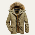 Thermal Men's Insulated Fleece Parka Coat