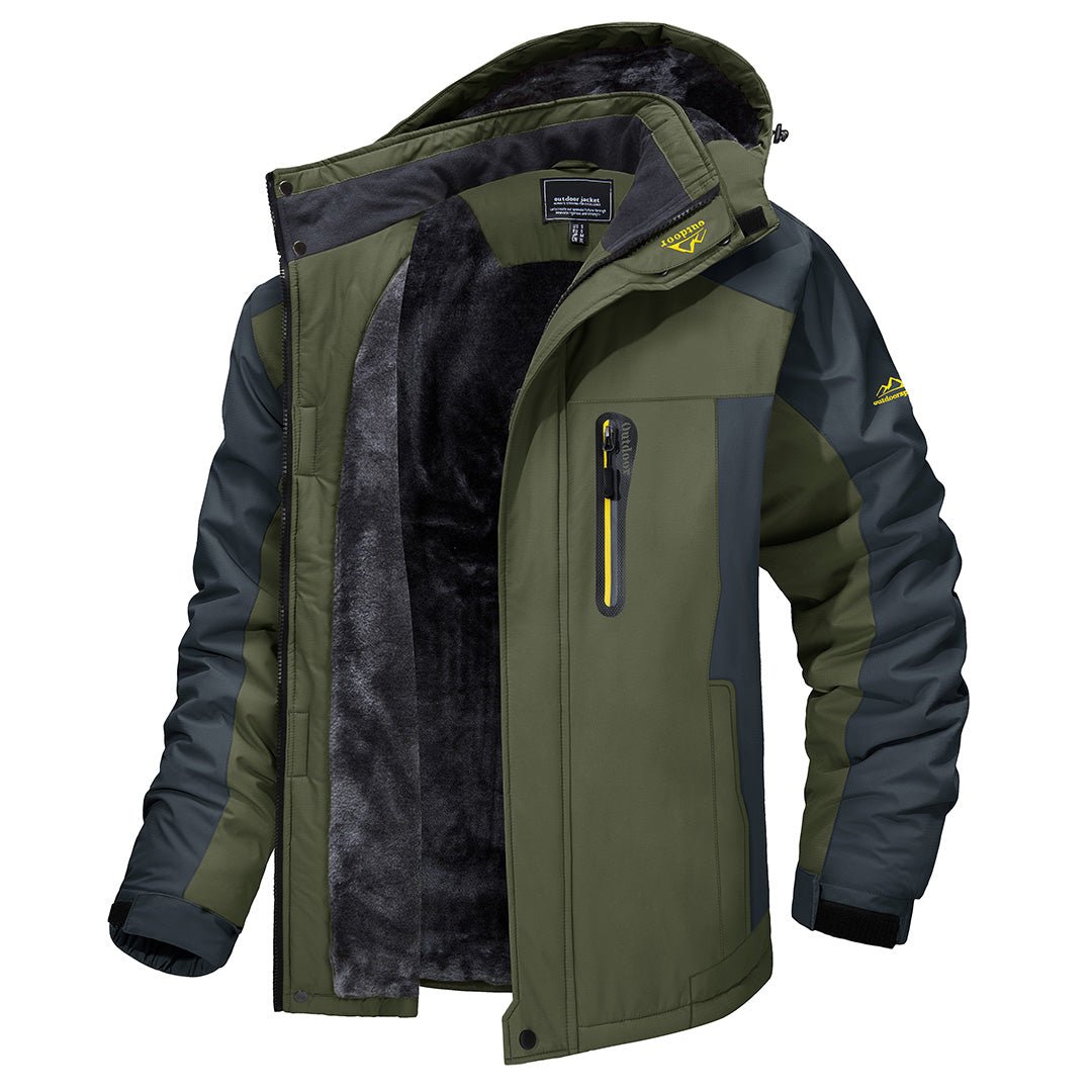 Warm Waterproof Men's Winter Jacket