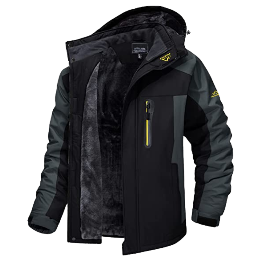 Warm Waterproof Men's Winter Jacket