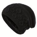 Pandaize Unisex Vintage Knitted Fleece Beanie