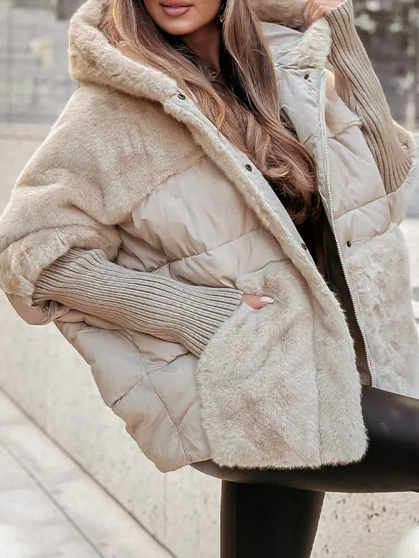 Warm Hooded Women's Winter Parka Coat