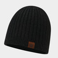 Chic Striped Wool Blend Beanie - Cozy Winter Hat