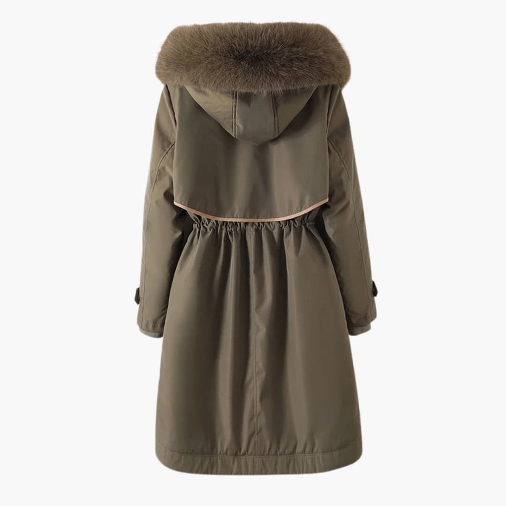 Waterproof Women's Hooded Winter Parka Coat