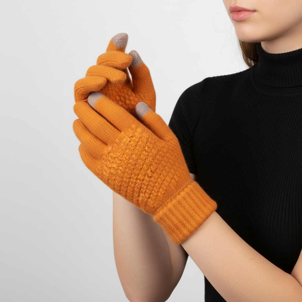 Warm Fleece Touchscreen Gloves