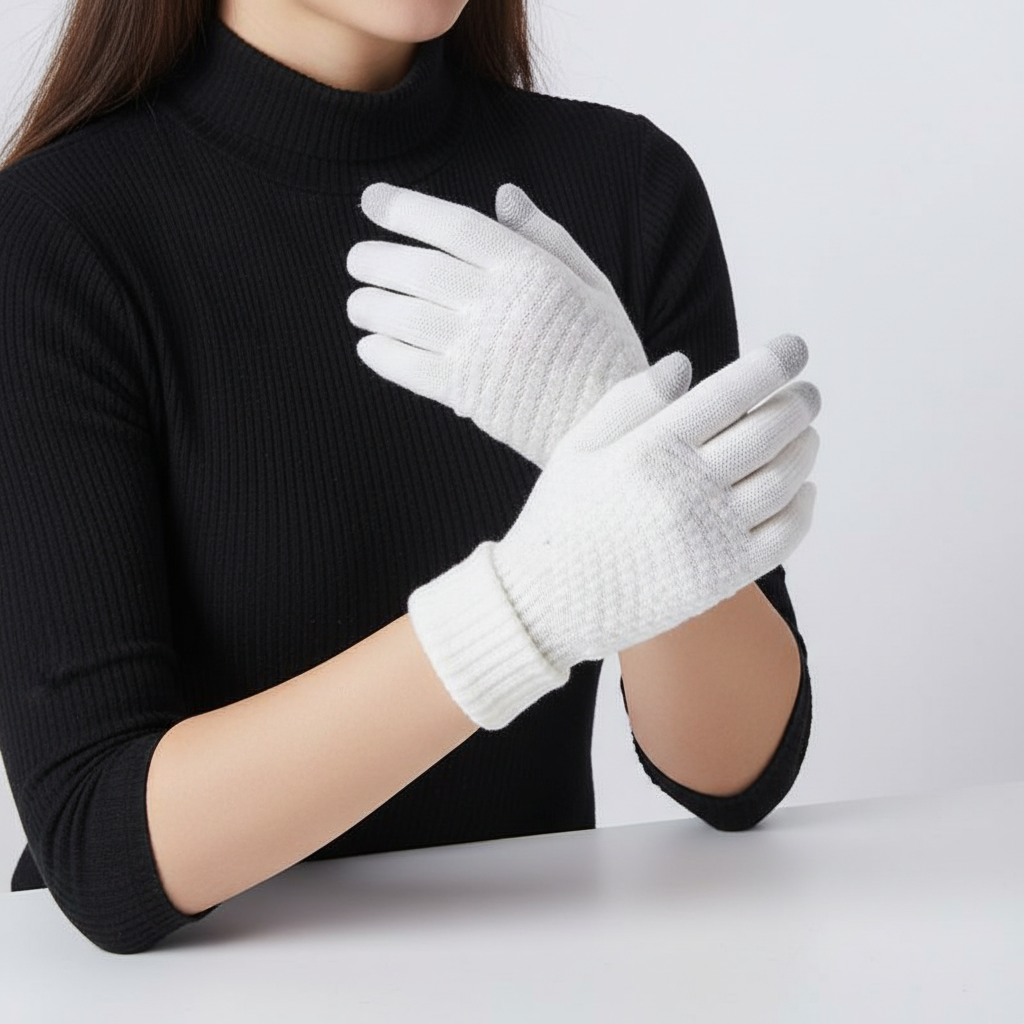 Warm Fleece Touchscreen Gloves