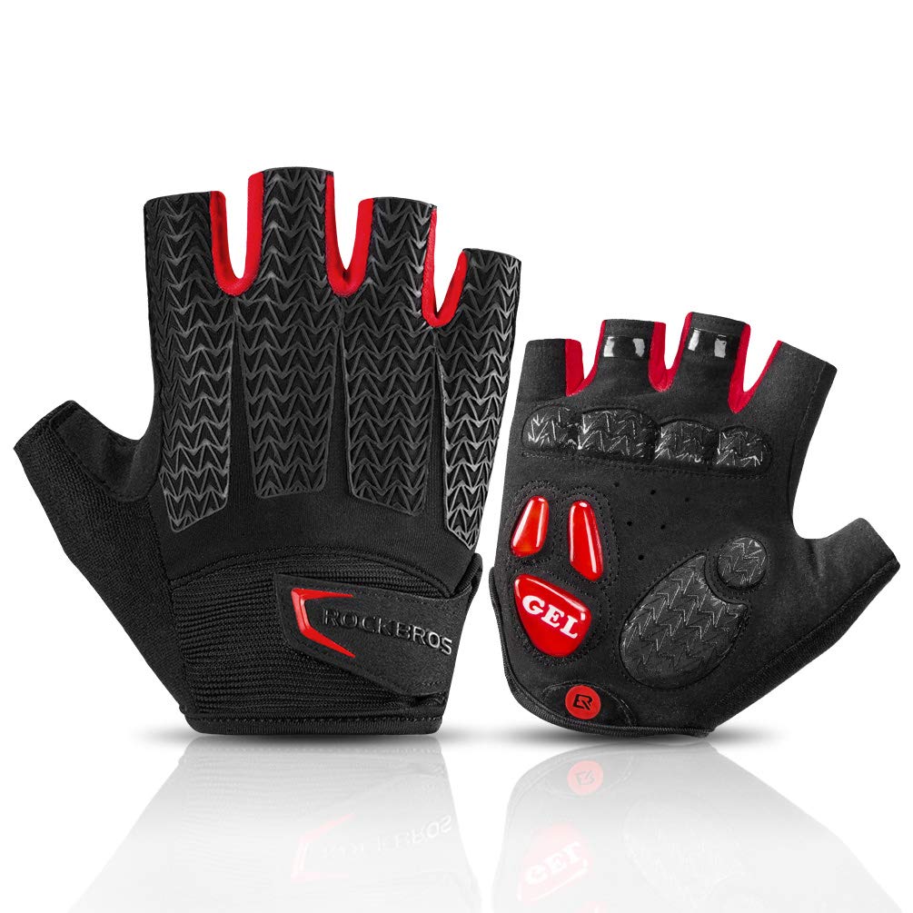 ROCKBROS Winter Cycling Windproof Anti-Slip Thermal Bike Gloves for Cycling,Biking,Running