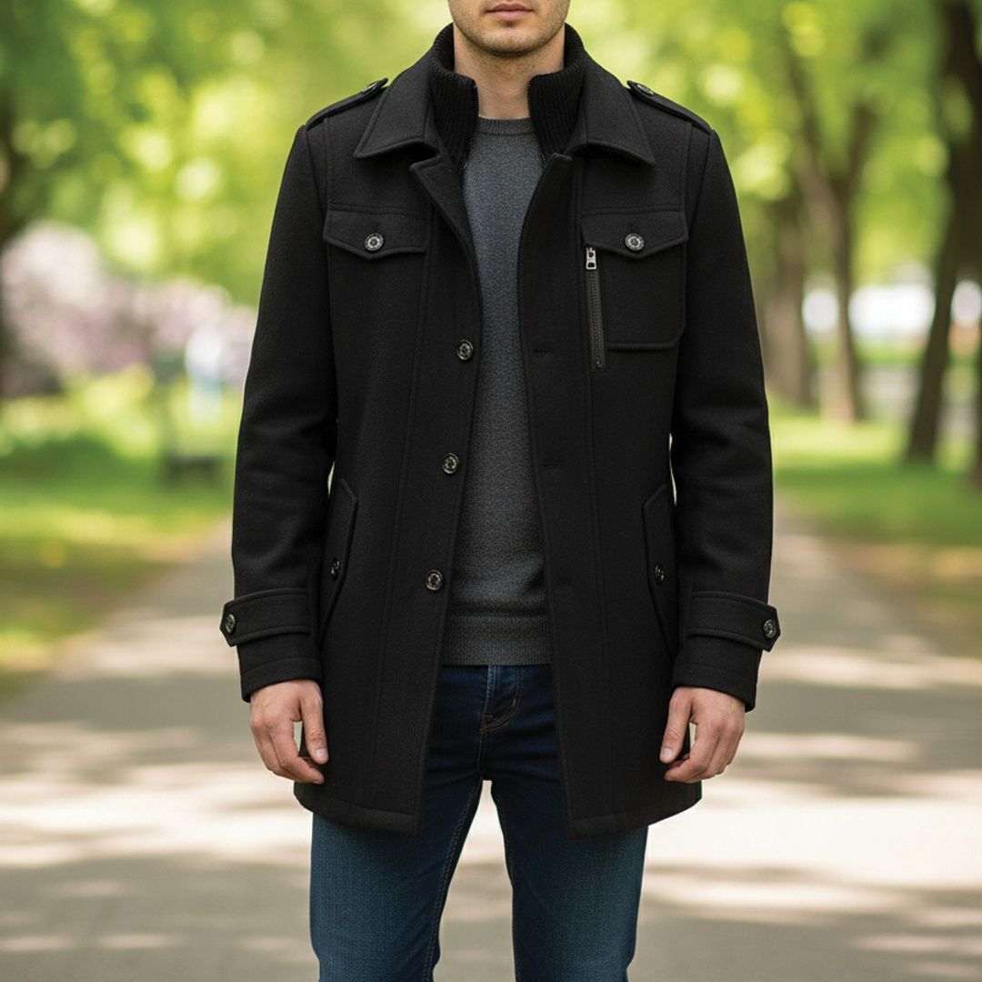 Warm Wool Mix Winter Coat