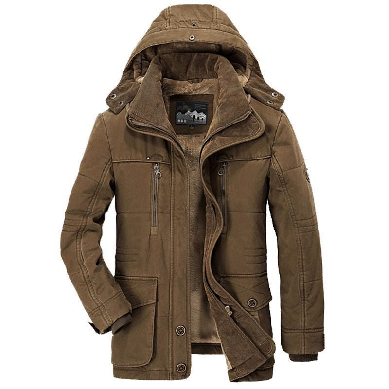 Casual Hooded Padded Winter Parka Jacket