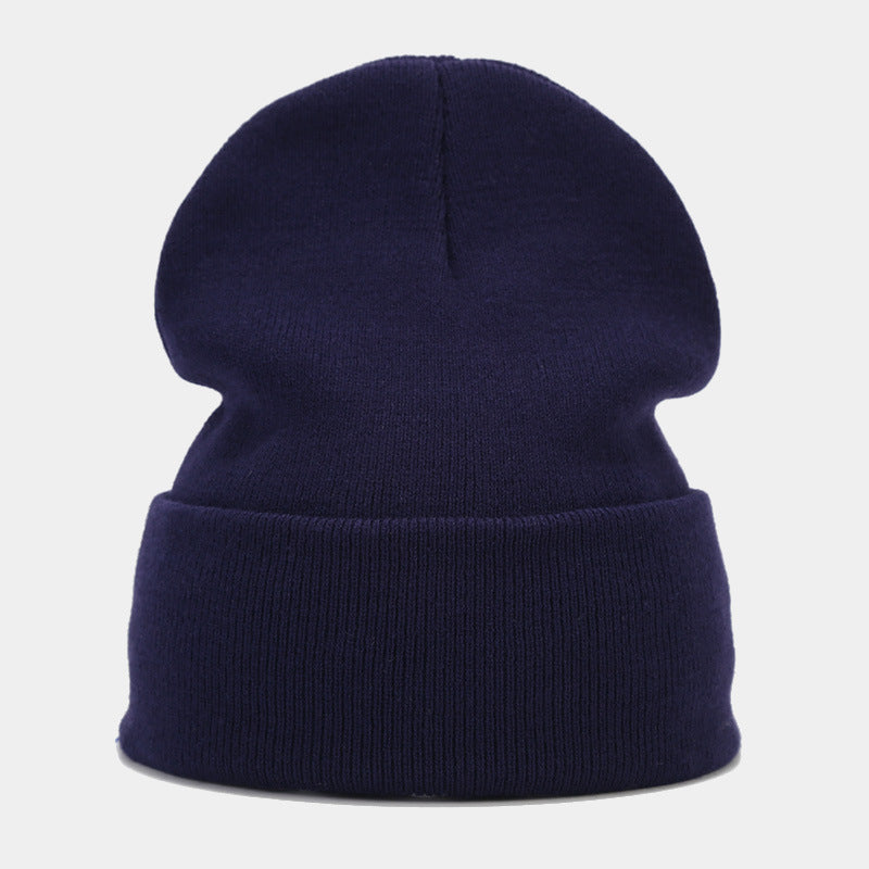 High-Quality Knit Beanie for Men and Women - Stylish Outdoor Cold Hat for Fall/Winter, Solid Color, Trendy Warmth, Light Layers Hat