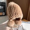 Soft Pompom Winter Beanie Hat