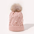 Pearl Knit Beanie: Cozy Korean Style Warmth