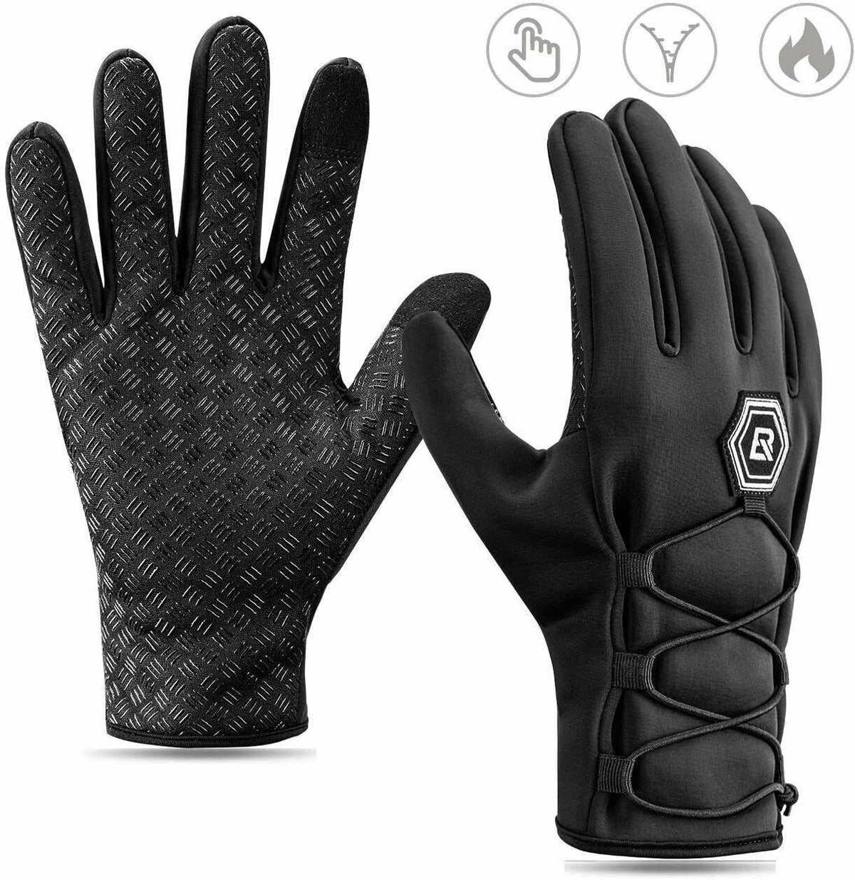 Winter Cycling Bike Gloves Windproof Waterproof