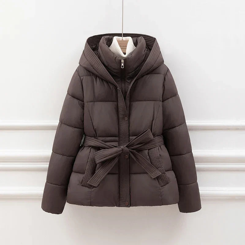 Warm Women's Puffer Coat | Fashionable Winter Jacket