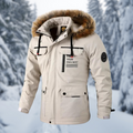 Casual Fit Fur Trim Parka Coat