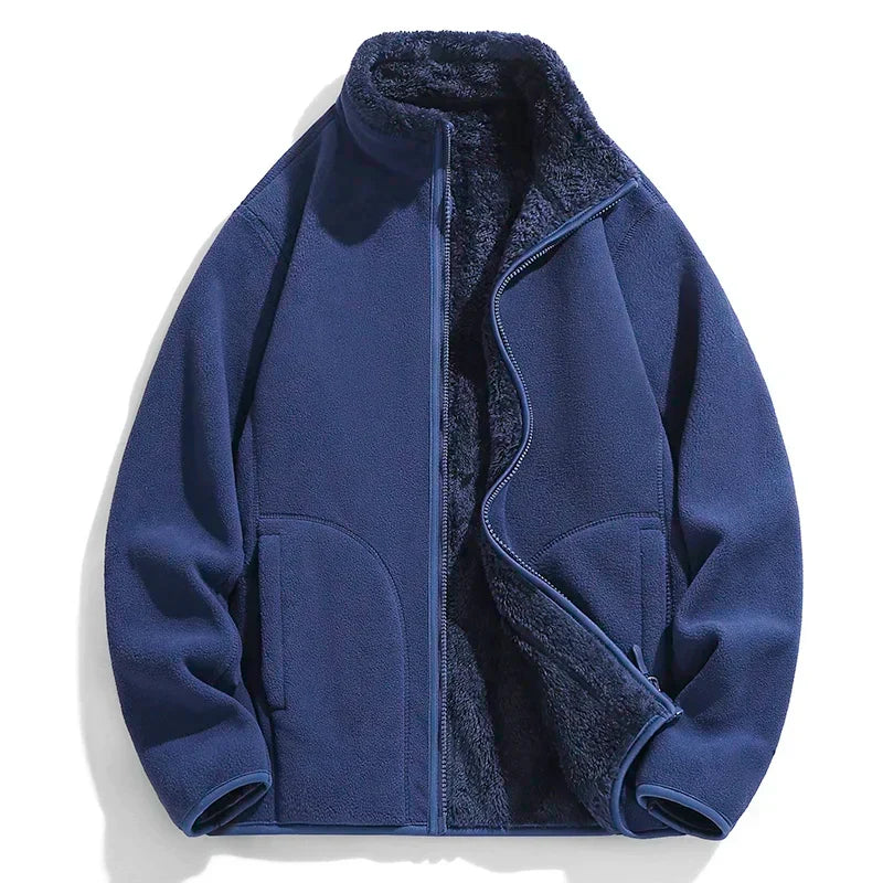 Cozy Fleece Lined Casual Jacket
