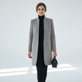 Trendy High Neck Winter Coat