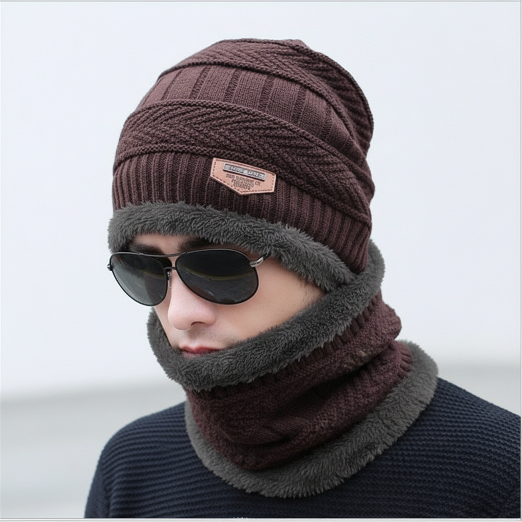 Thermal Face Mask with Built-in Visor
