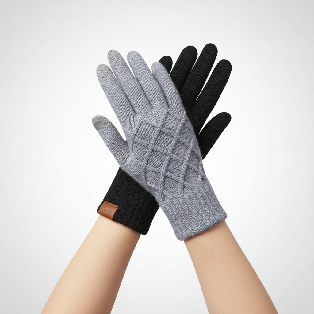 Warm Fleece Lined Winter Gloves