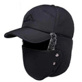 Warm Fleece-Lined Winter Hat for Men