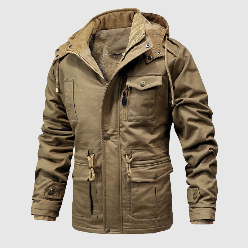 Rugged Water-Resistant Outdoor Jacket