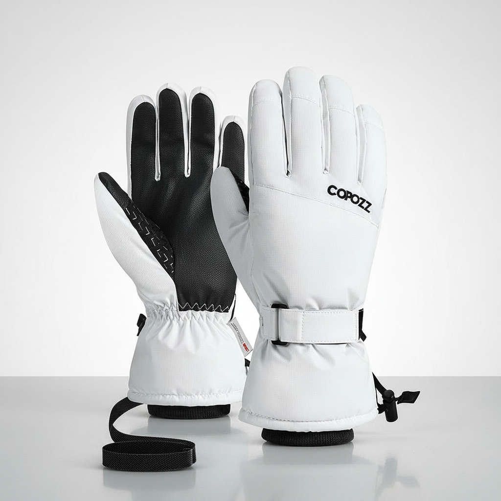 Warm Insulated Snow Gloves for Men Women