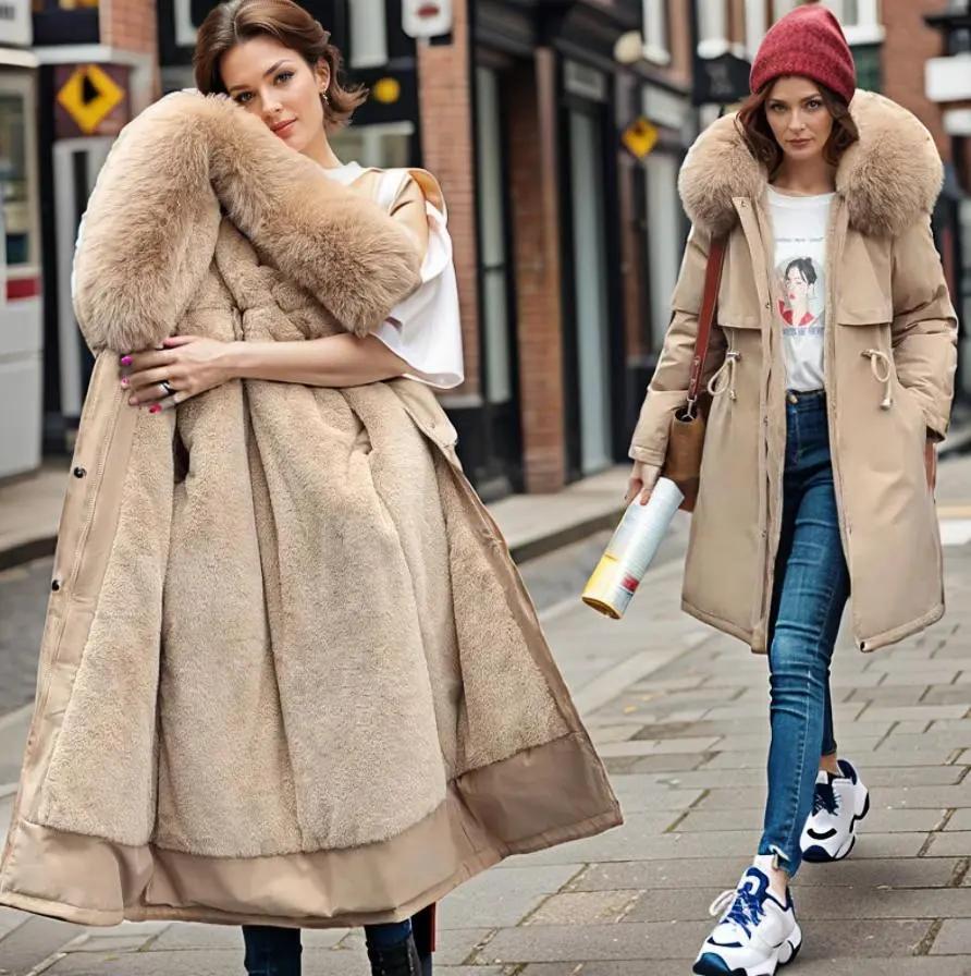 Warm and Waterproof Ladies Winter Coat