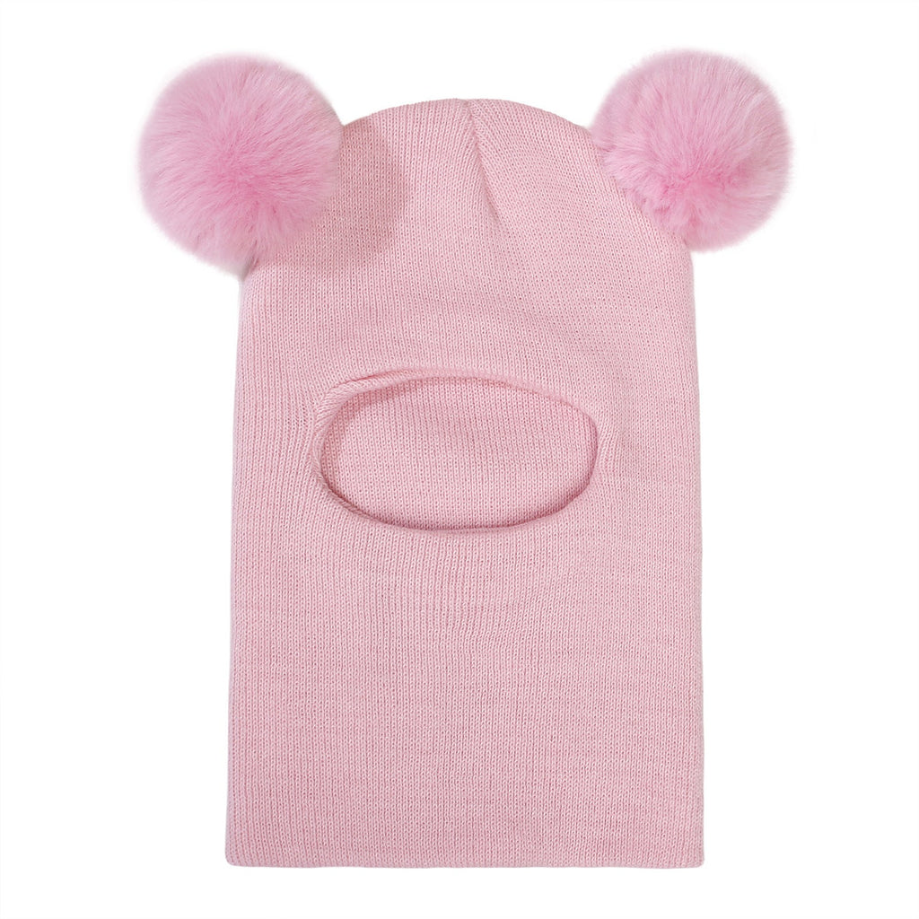 Kids Fleece Lined Earflap Hat & Scarf Set