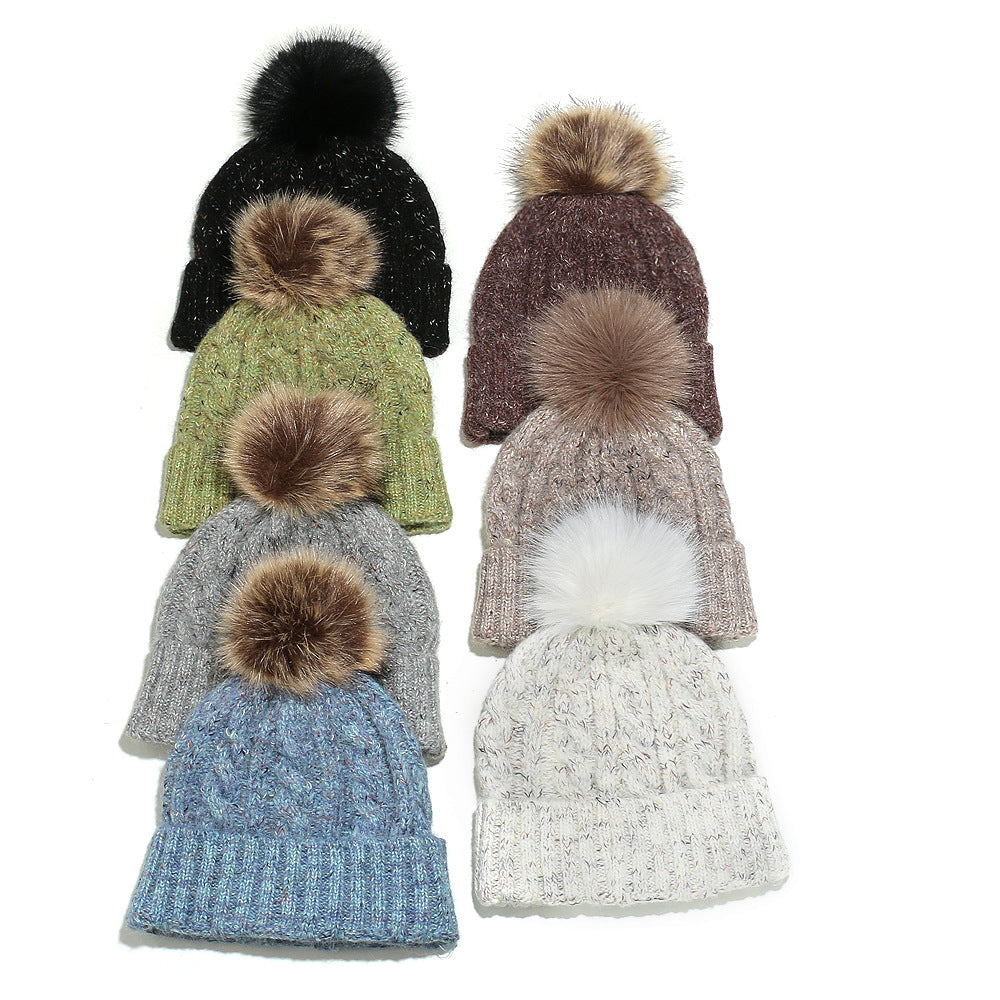 Cozy Cable Knit Beanie with Pom-Pom | Winter Warmth