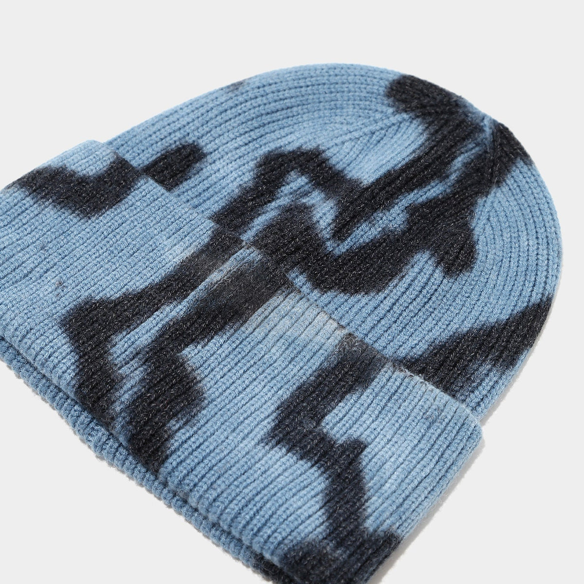 Tie-Dye Knit Beanie: Boho Winter Hat for Cozy Style
