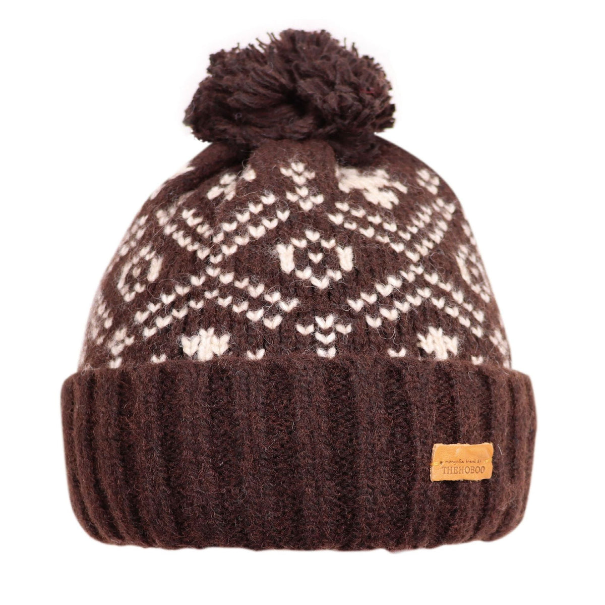 Cozy Korean Red Wool Hat: Ear Protection & Winter Warmth