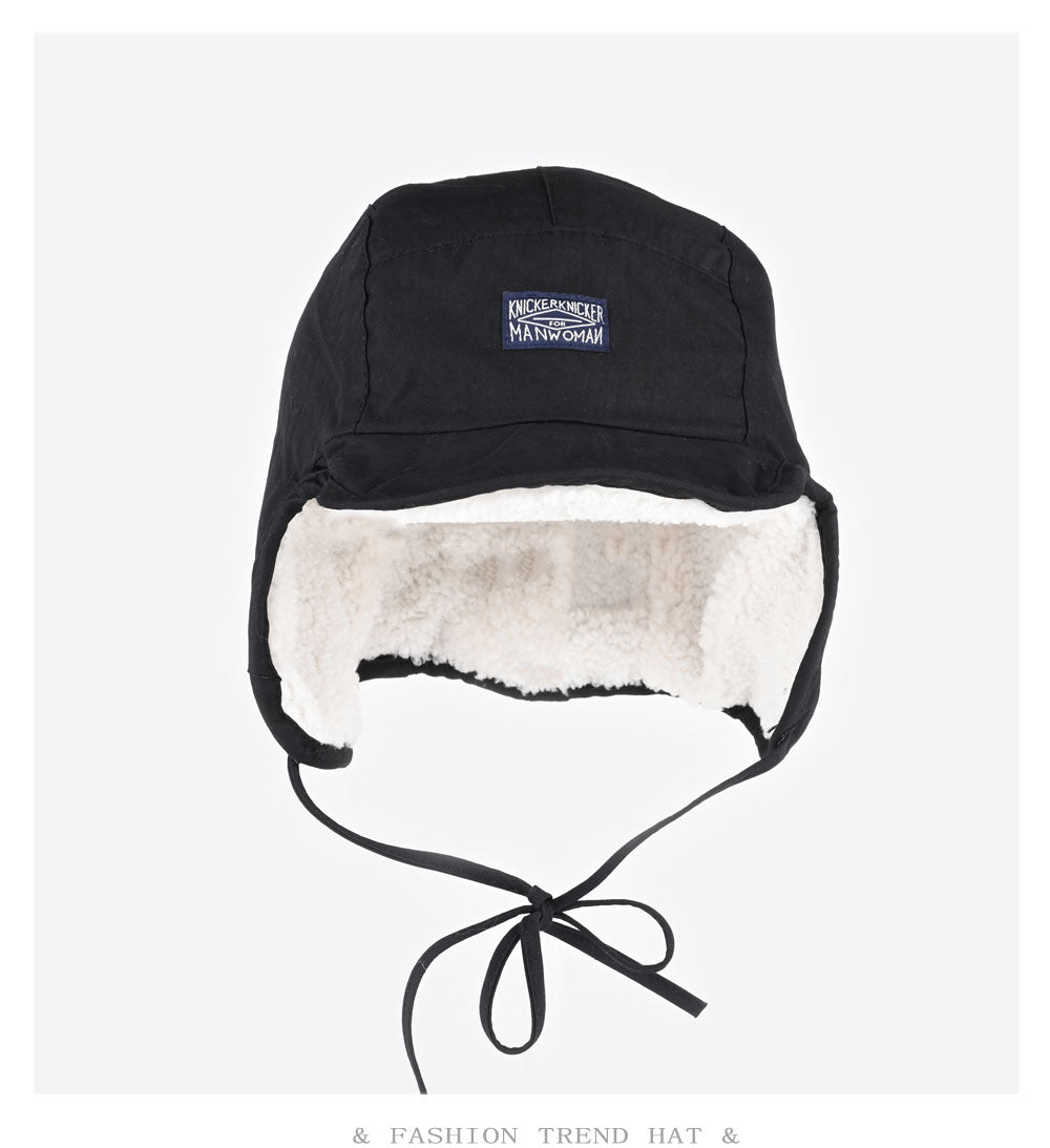Warm Lambswool Pilot Ushanka Hat - Cozy Winter Style