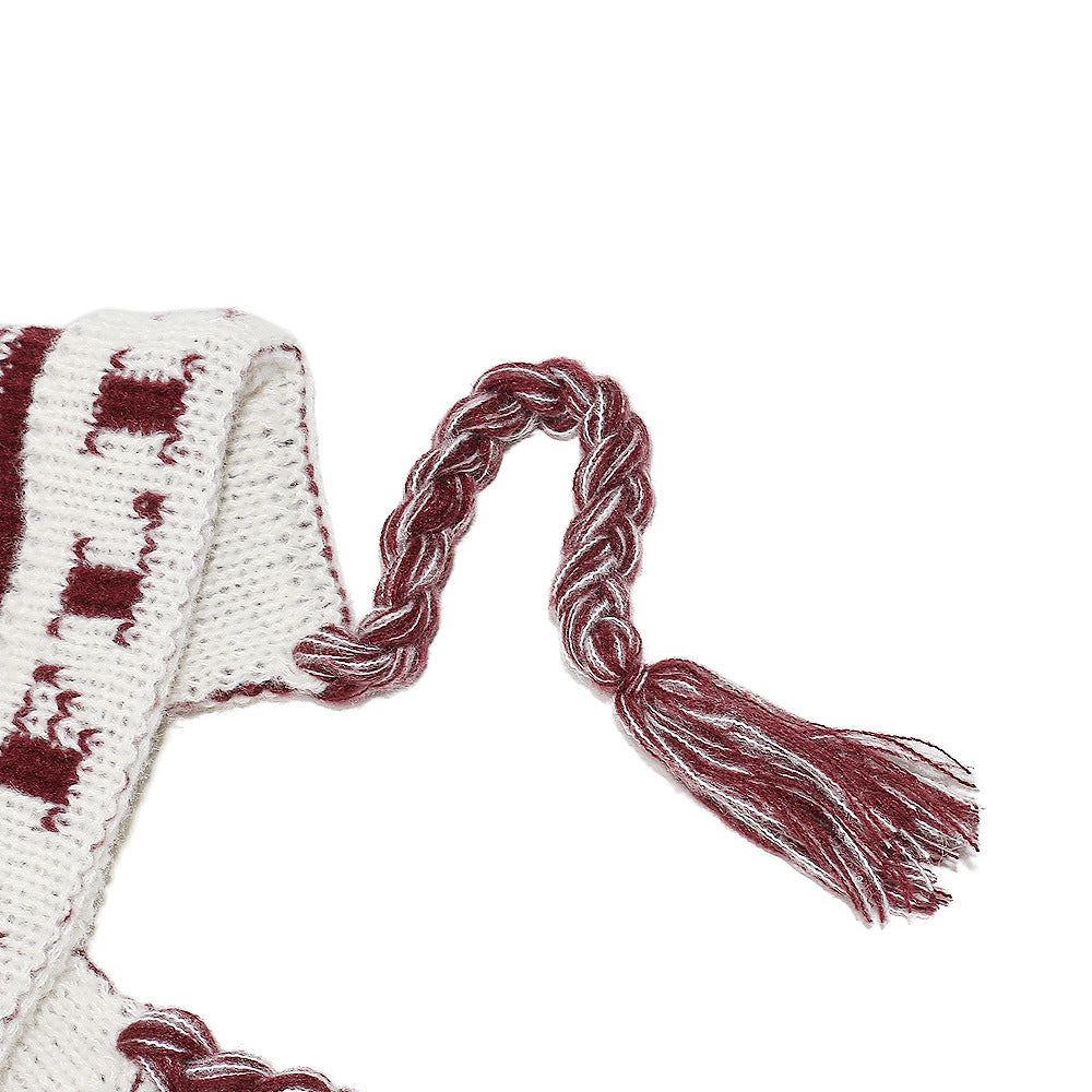 Fair Isle Ear Flap Beanie: Cozy Knit Winter Hat