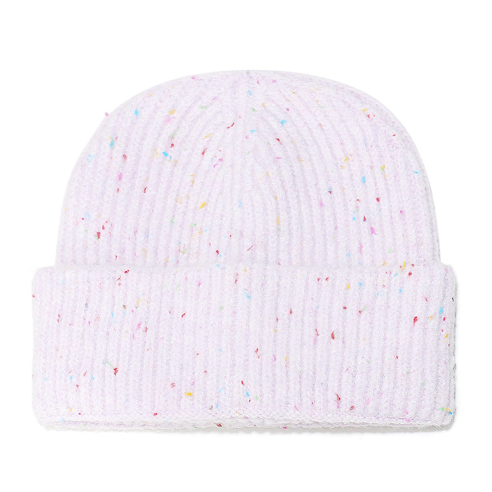 Cozy Multicolor Knit Beanie - Vibrant & Warm