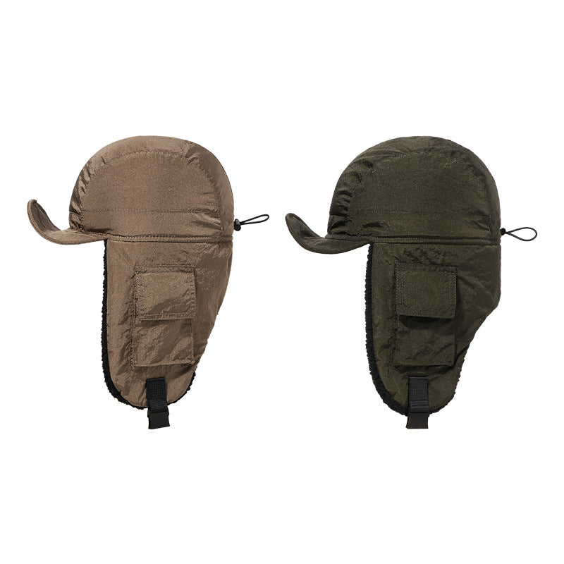 Warm Winter Baseball Cap with Ear Protection