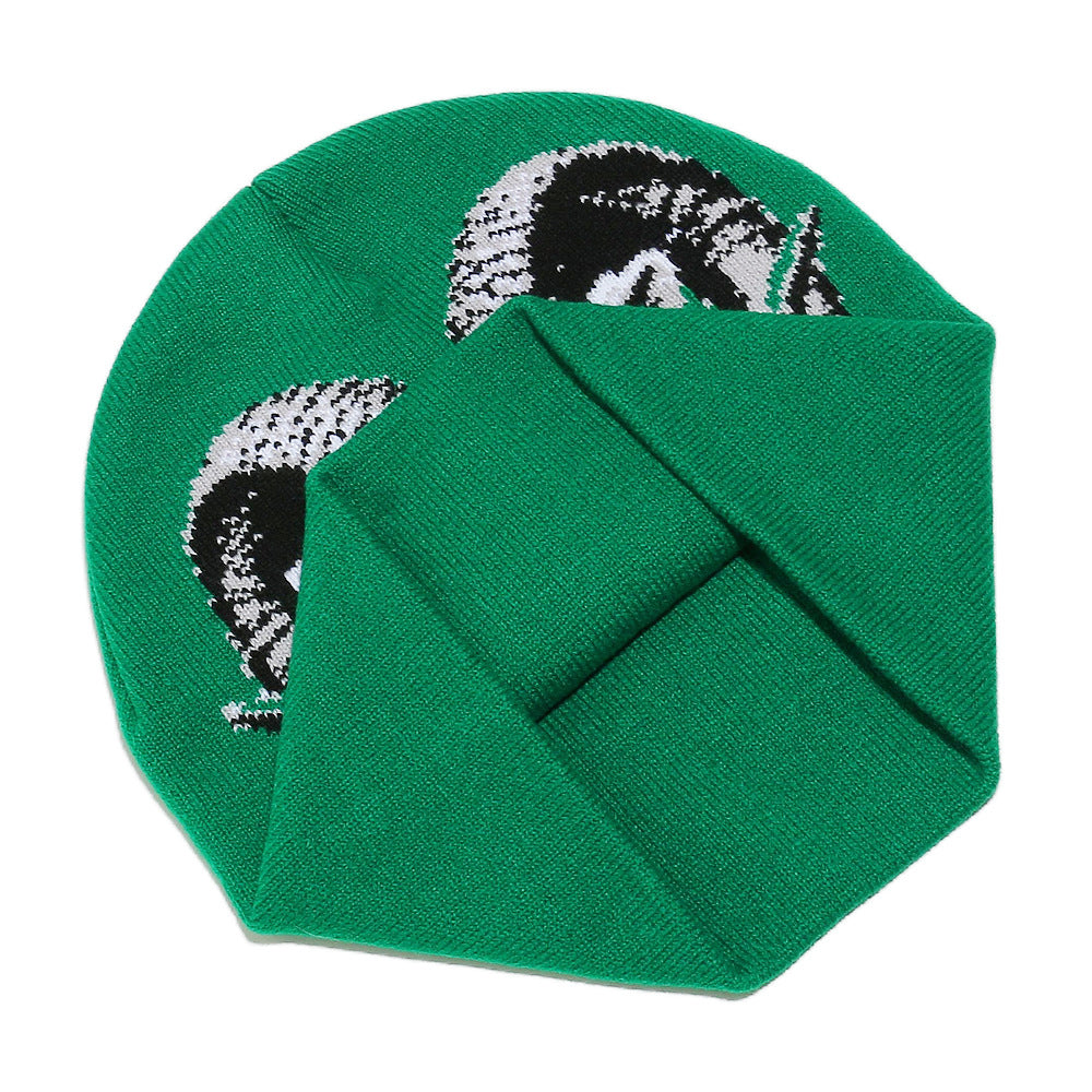Cozy Sheep Face Knit Beanie - Warm Earflap Hat