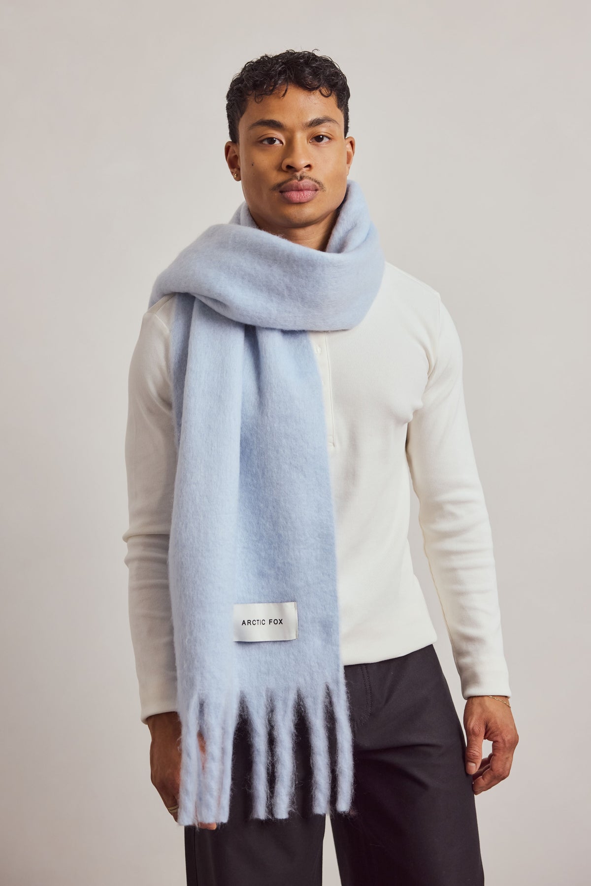 The Stockholm Scarf - Glacier Blue