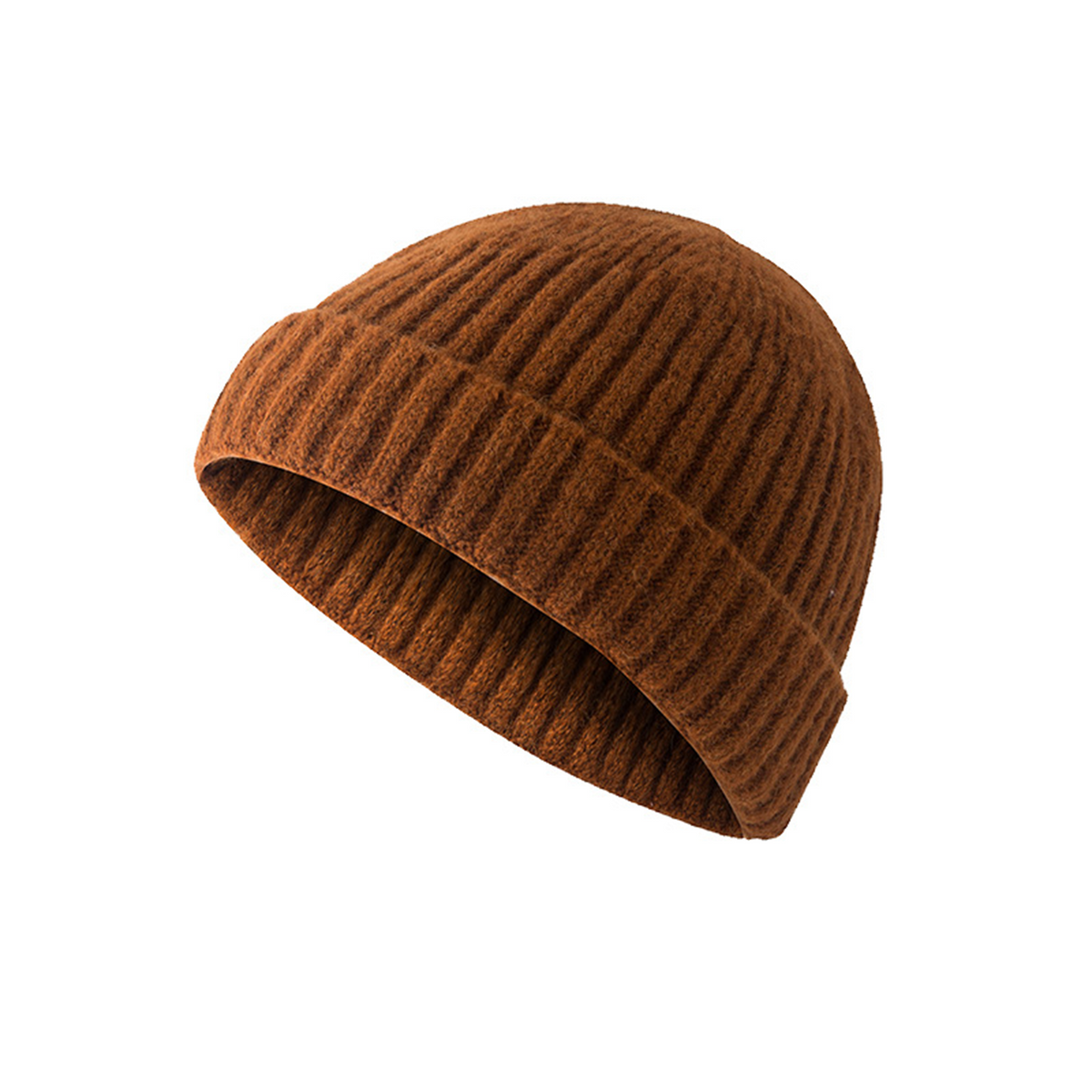 Cozy Knit Beanie - Versatile Polyester Blend, Multiple Colors